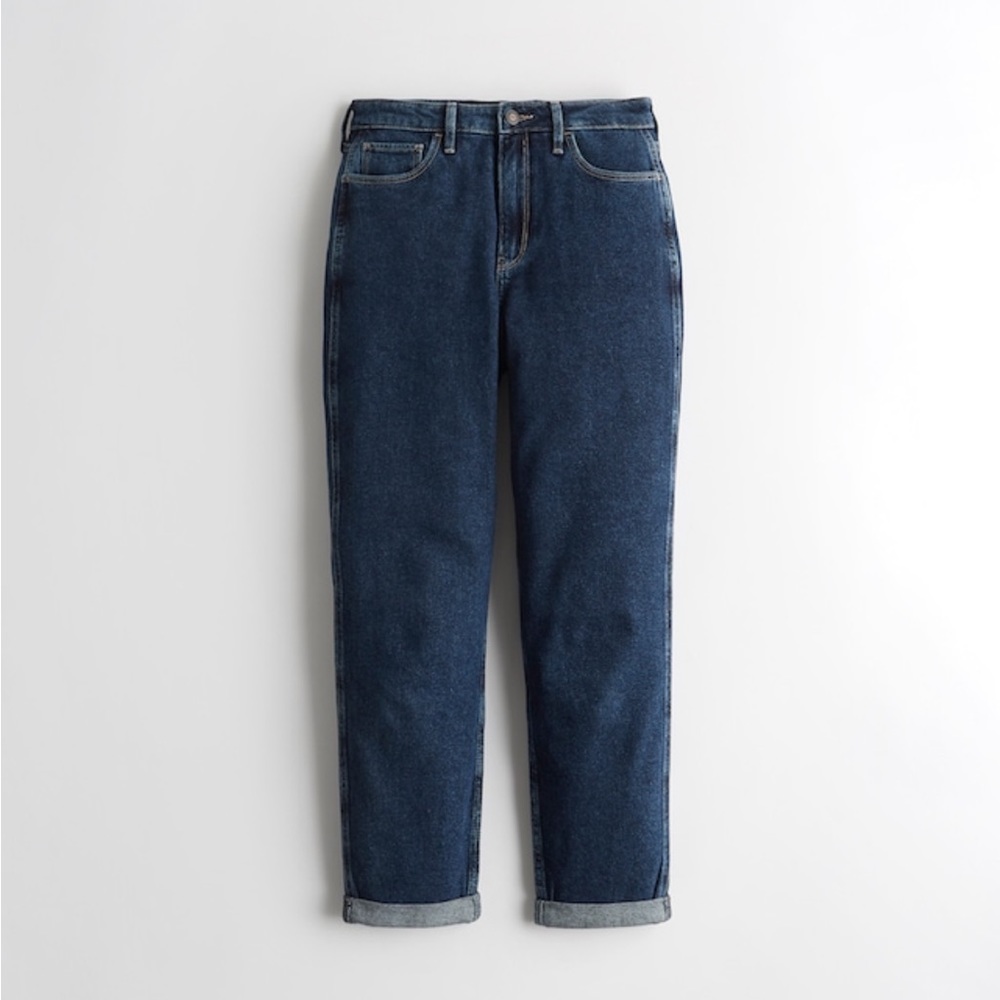 Hollister Ultra High-Rise Mom Jean Vintage Stretch (Size 3 Short)